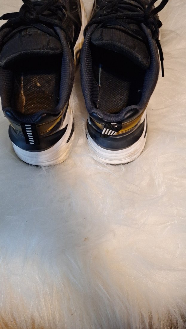 nike. Siyah Puf Detaylı Spor Kadın Sneakers - Görsel 3