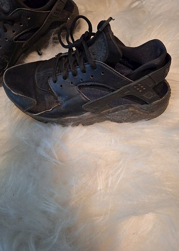 nike Kadın Siyah Bağcıklı Dolgu Topuklu Spor Ayakkabı - Görsel 2