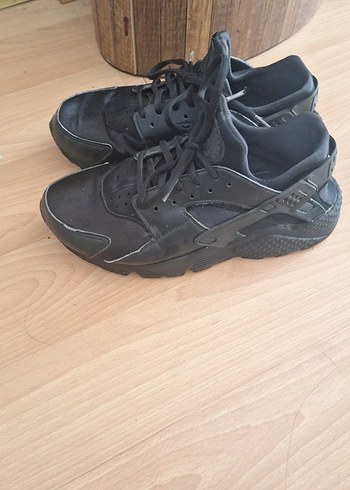 nike Kadın Siyah Bağcıklı Dolgu Topuklu Spor Ayakkabı - Görsel 6