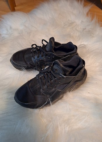 nike Kadın Siyah Bağcıklı Dolgu Topuklu Spor Ayakkabı - Görsel 5