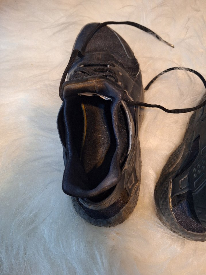 nike Kadın Siyah Bağcıklı Dolgu Topuklu Spor Ayakkabı - Görsel 3