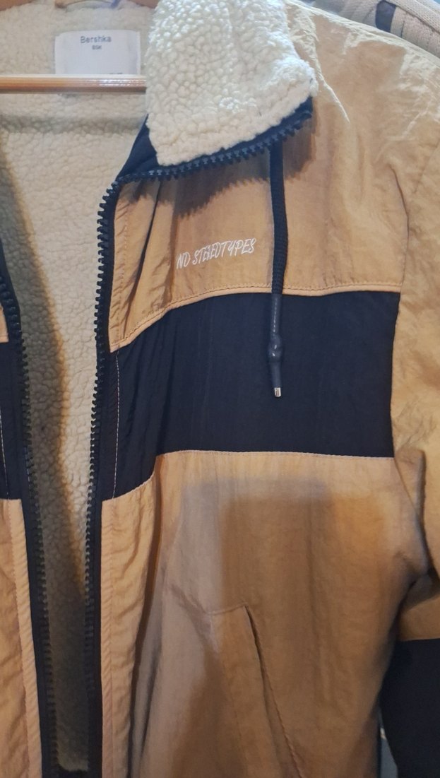 bershka Kürklü Kısa Kadın Ceket - Görsel 2