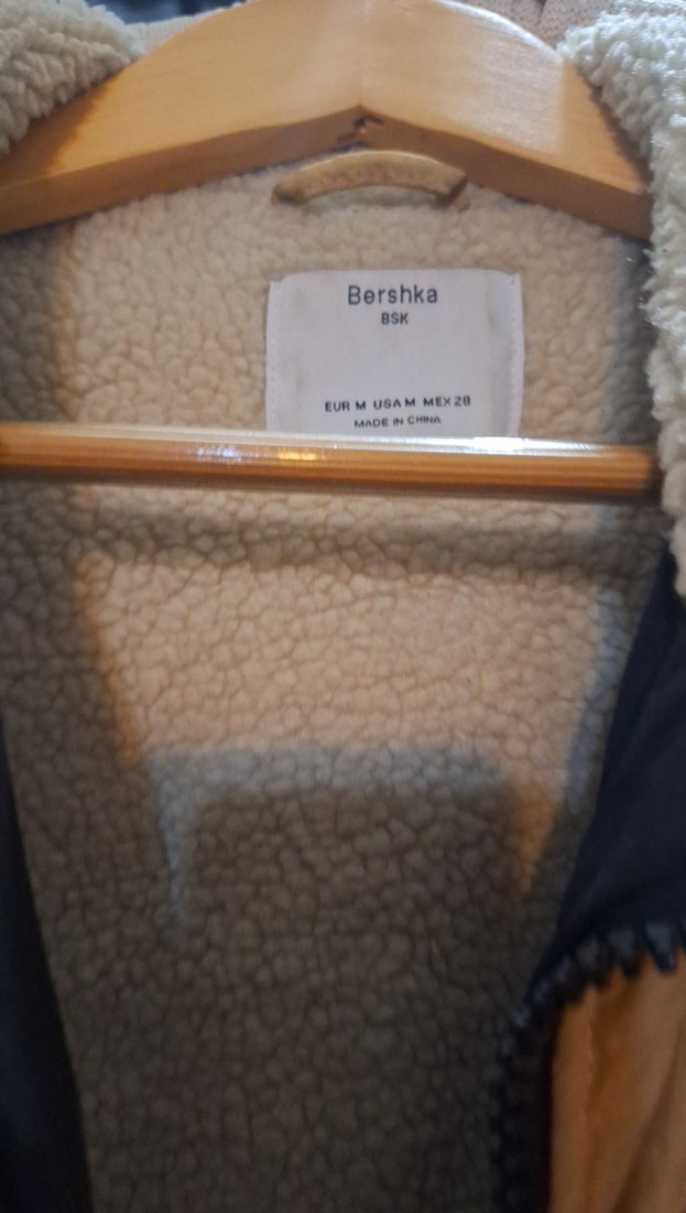 bershka Kürklü Kısa Kadın Ceket - Görsel 4