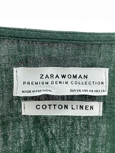 xs Beden haki Renk Zara Uzun Elbise %70 İndirimli.