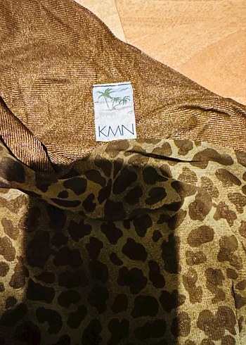 Leopar Desenli şifon Kadın Bluz - Görsel 2