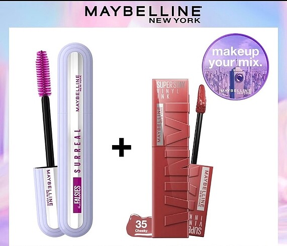 Maybelline surreal ve cheeky 35 ruj