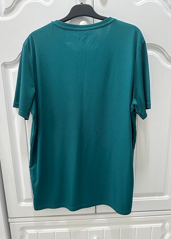 Turkuaz Erkek Kısa Kollu Tişört - Görsel 3