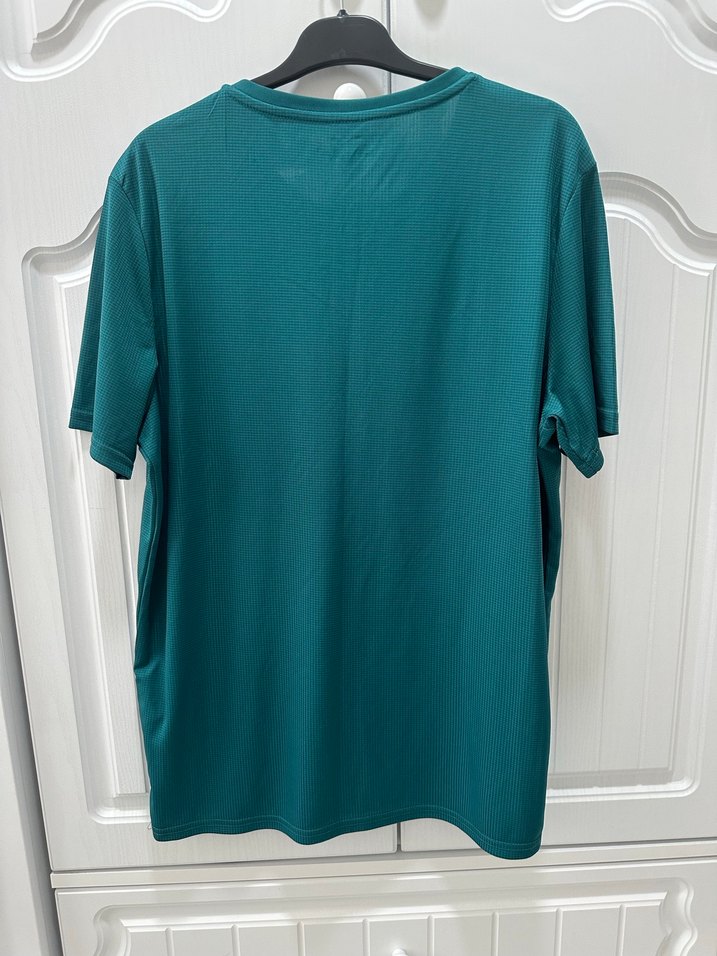 Turkuaz Erkek Kısa Kollu Tişört - Görsel 3