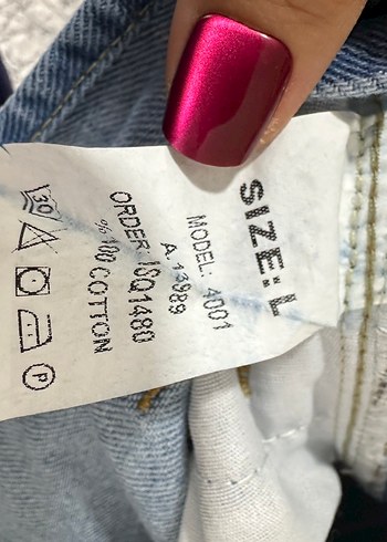 Kadın Mavi Denim Askılı Bol Kesim Tulum - Görsel 8