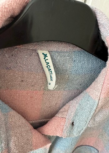 Pastel Renkli Düğmeli Kadın Gömlek - Görsel 5