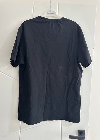 Erkek Siyah Kısa Kollu Tişört - Görsel 4