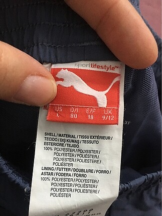 1 Yaş Beden Puma kız bebek eşofman takımı