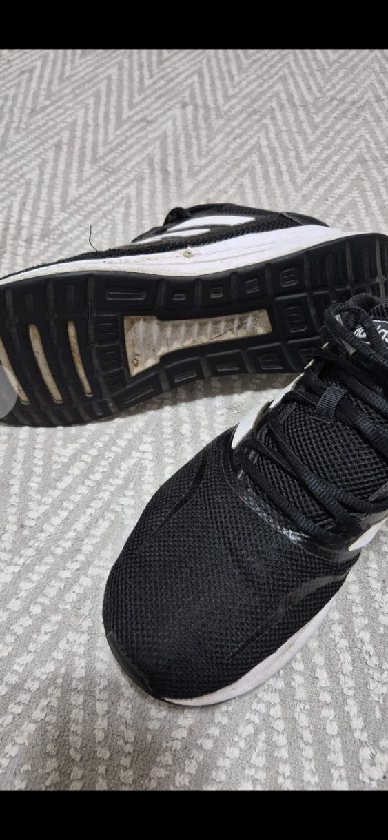 Siyah Bağcıklı Erkek Spor Ayakkabı - Görsel 5