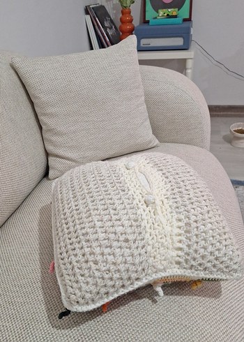 Nakışlı Bohem Çok Renkli Kırlent Kılıfı - Görsel 4