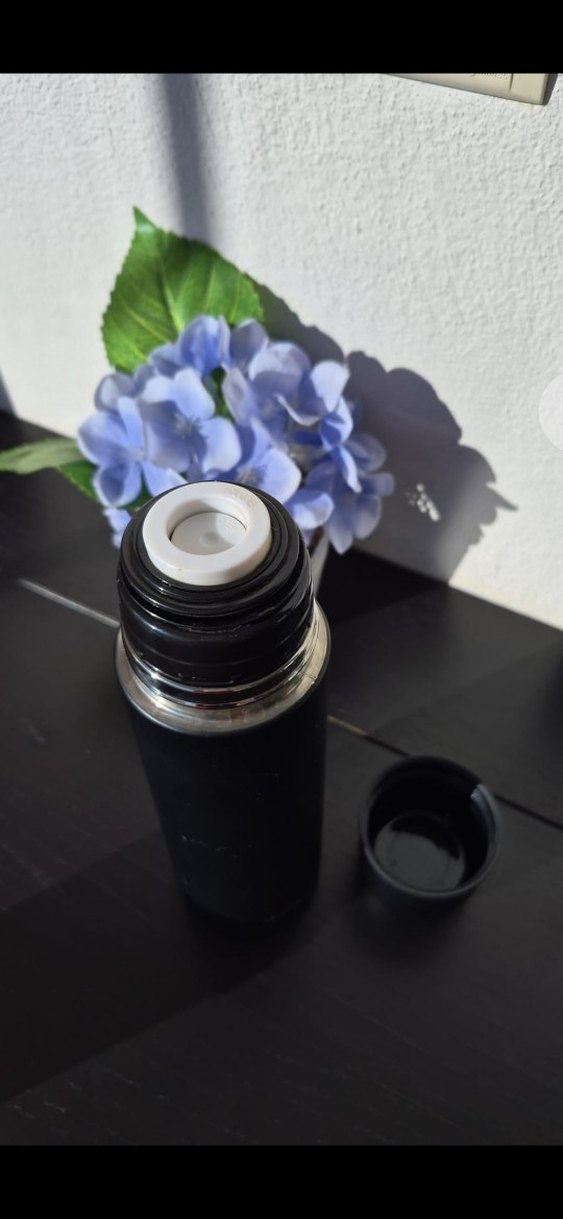 Siyah Küçük Boy Termos - Görsel 4