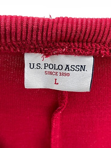l Beden kırmızı Renk U.S Polo Assn. Eşofman Altı %70 İndirimli.