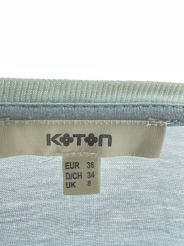 36 Beden mavi Renk Koton Bluz %70 İndirimli.