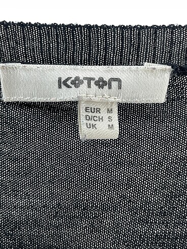 m Beden siyah Renk Koton Kazak / Triko %70 İndirimli.