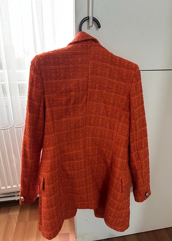l Beden Turuncu Midi Kadın Blazer
