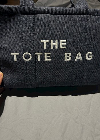 Gri Denim Fermuarlı Günlük Kadın Çanta - Görsel 2