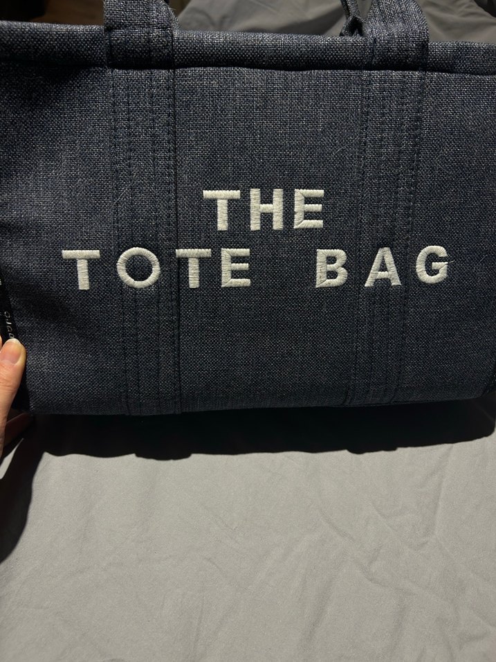 Gri Denim Fermuarlı Günlük Kadın Çanta - Görsel 2