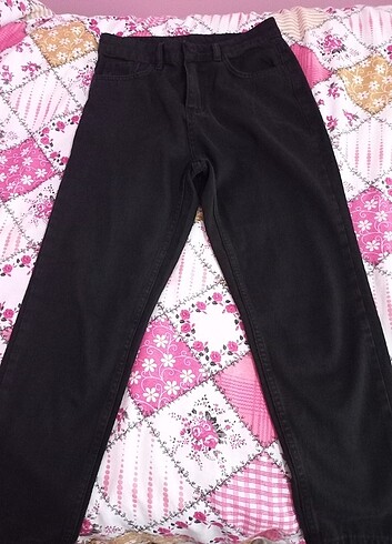 Diğer Siyah mom jean