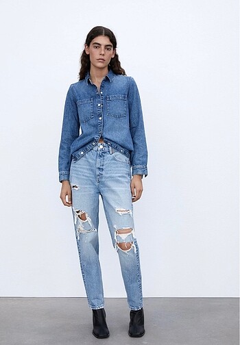 Zara mom jean