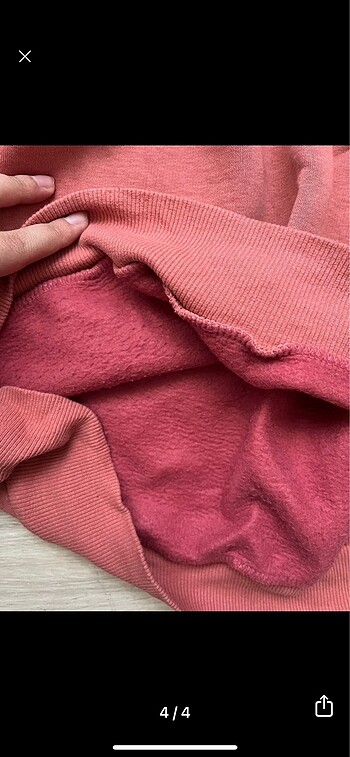 l Beden pembe Renk sweatshirt