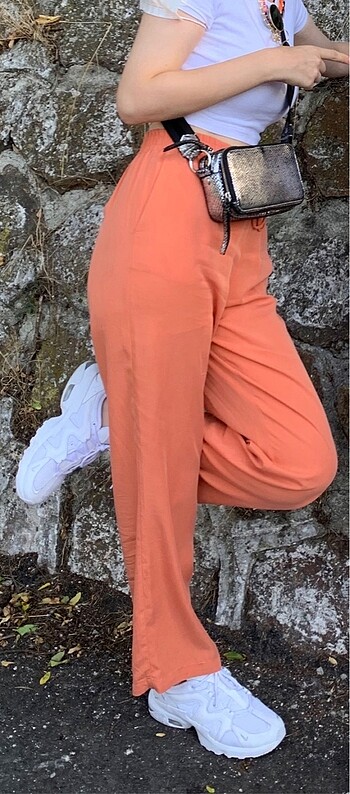 36 Beden turuncu Renk İpekyol pantolon