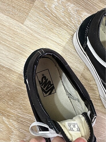 38,5 Beden siyah Renk Old Skool Vans