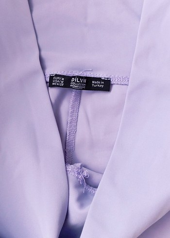 Pastel lila dilvin tayt - Görsel 3