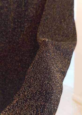 Tek Omuz Uzun Siyah Abiye Elbise - Görsel 6