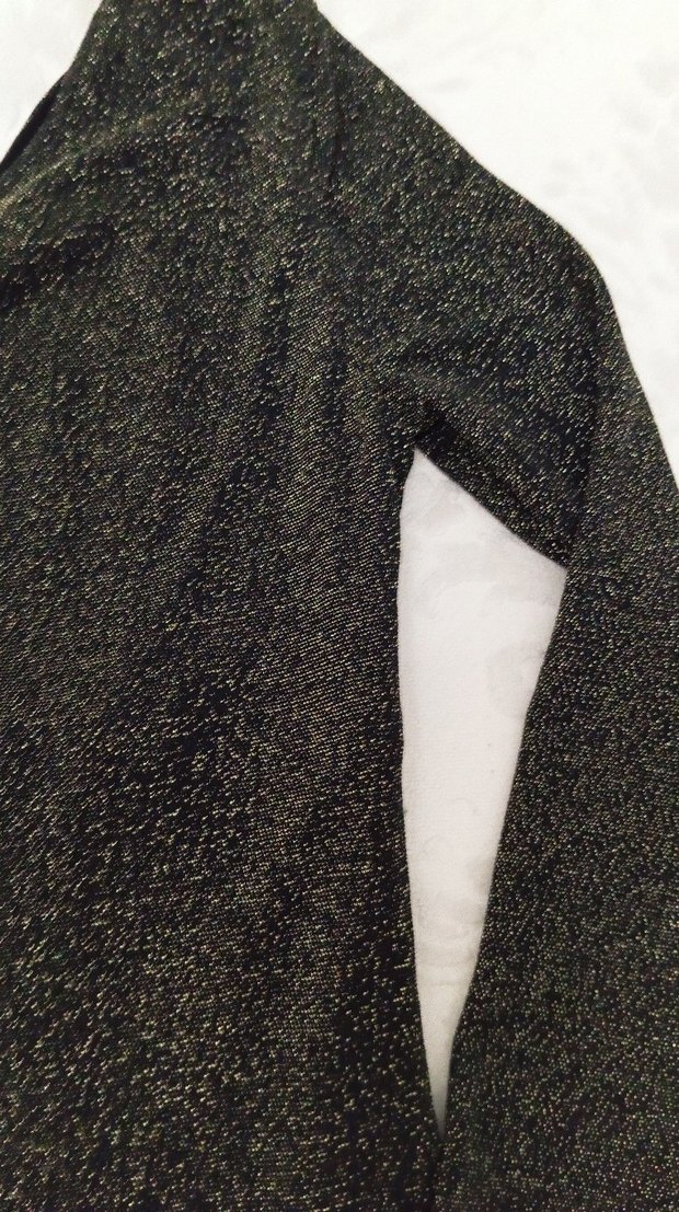 Tek Omuz Uzun Siyah Abiye Elbise - Görsel 4