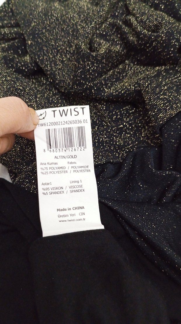 Tek Omuz Uzun Siyah Abiye Elbise - Görsel 2