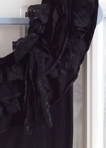 vintage Siyah Elbise - Görsel 2