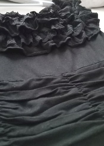 vintage Siyah Elbise - Görsel 3