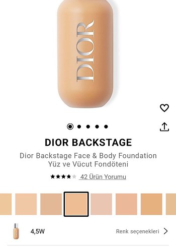 Dior 4,5 warm Blackstage - Görsel 6