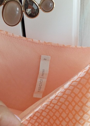 Yargıcı Drapeli Midi elbise - Görsel 5