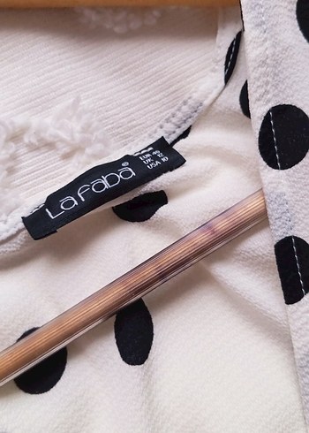 Puantiyeli Uzun Bohem Elbise - Görsel 4