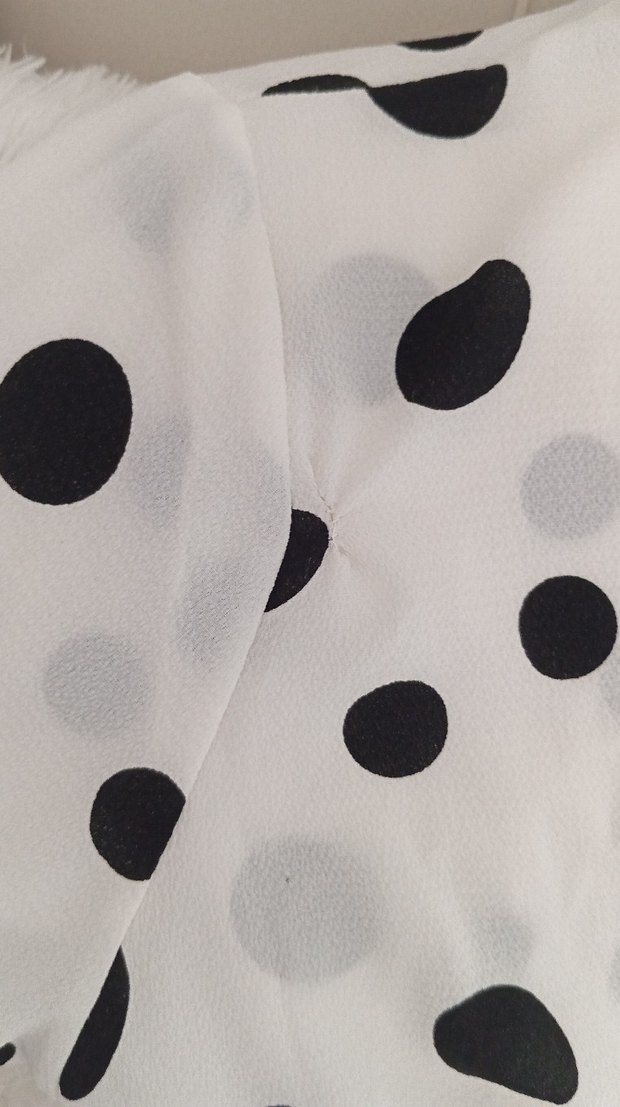 Puantiyeli Uzun Bohem Elbise - Görsel 5