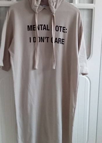 Bej Midi elbise - Görsel 9