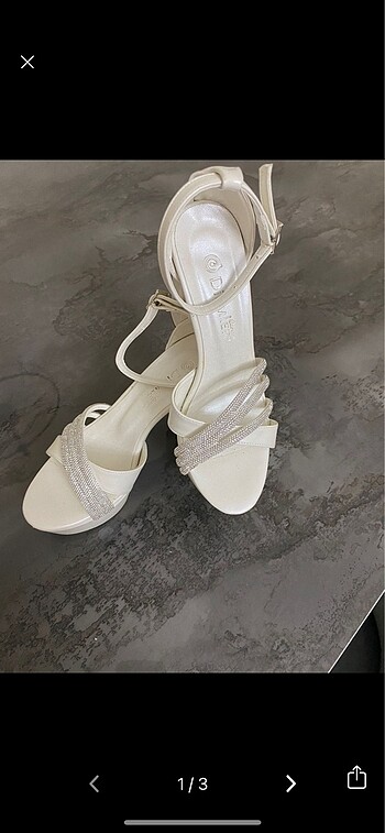 gelin ayakkabısı 11 cm