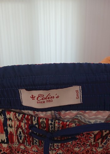 Bohem Desenli Renkli Mini Şort - Görsel 2