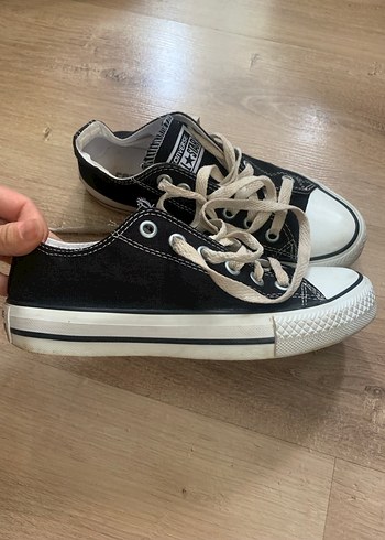 Siyah Converse All Star Kadın Spor Ayakkabı - Görsel 2