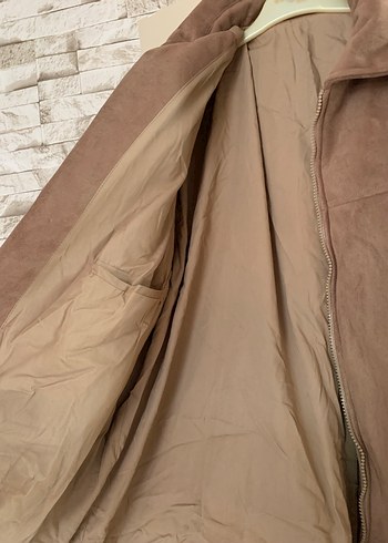 Kahverengi Süet Erkek Ceket - Görsel 3