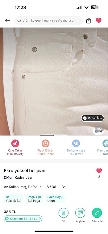 s Beden Bej jean