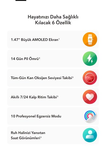 Honor Band 6 Siyah Akıllı Bileklik - Görsel 7