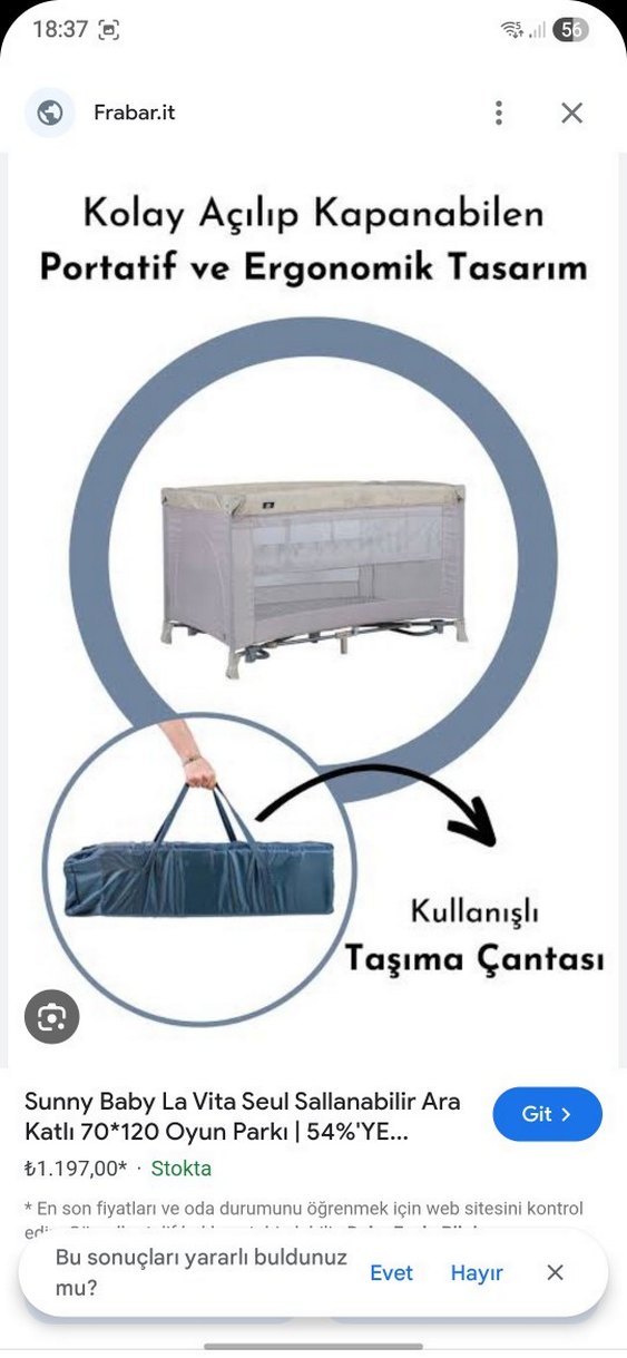 Sunny Baby Seul Gri Oyun Parkı 70x120 cm - Görsel 3