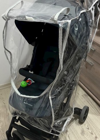 Babyjem Şeffaf Bebek Arabası Yağmurluğu - Görsel 2