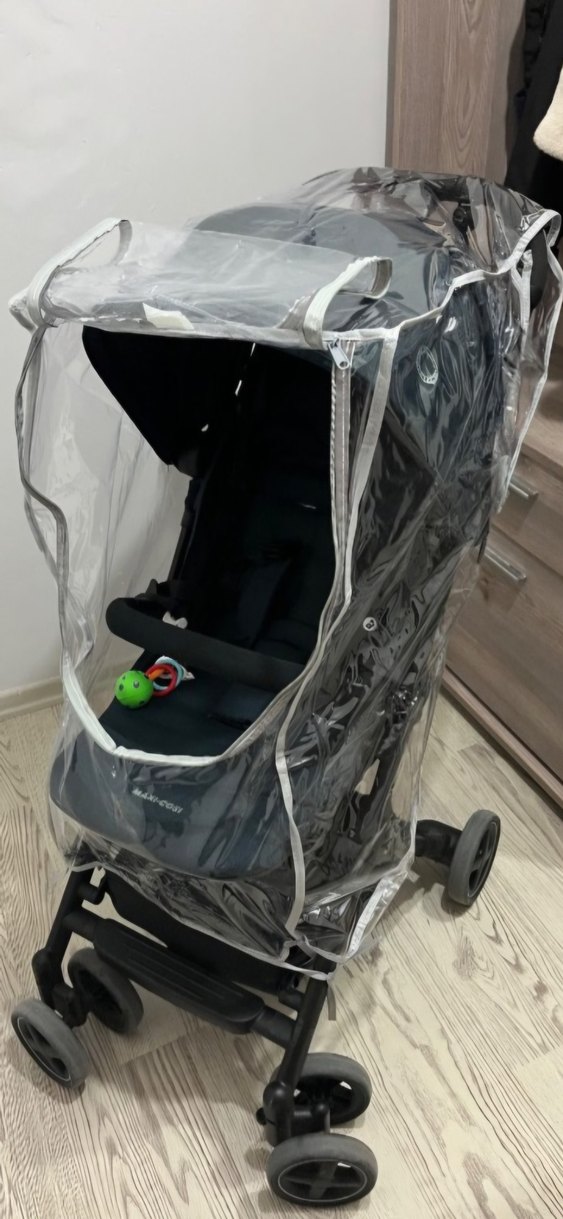 Babyjem Şeffaf Bebek Arabası Yağmurluğu - Görsel 2